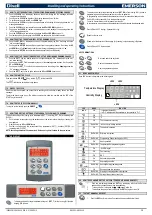 Preview for 2 page of Emerson Dixell XH360L-V Installing And Operating Instructions