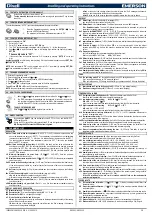 Preview for 3 page of Emerson Dixell XH360L-V Installing And Operating Instructions