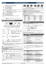 Preview for 3 page of Emerson Dixell XM660K Installing And Operating Instructions