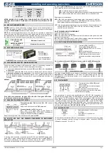 Preview for 2 page of Emerson Dixell XM668D Installing And Operating Instructions