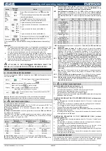 Preview for 4 page of Emerson Dixell XM668D Installing And Operating Instructions