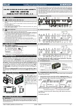 Preview for 1 page of Emerson Dixell XM670K Installing And Operating Instructions