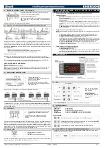 Preview for 2 page of Emerson Dixell XM670K Installing And Operating Instructions