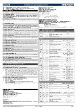 Preview for 8 page of Emerson Dixell XM670K Installing And Operating Instructions