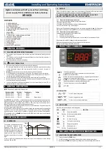 Preview for 2 page of Emerson Dixell XR30CX-4S1C1 Installing And Operating Instructions