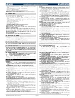 Preview for 2 page of Emerson Dixell XR40CX Installing And Operating Instructions