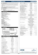 Preview for 4 page of Emerson Dixell XR44CX Installing And Operating Instructions