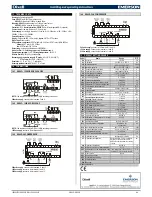 Preview for 4 page of Emerson Dixell XR60C Installing And Operating Instructions