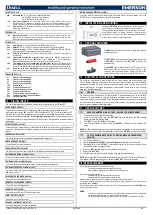 Preview for 5 page of Emerson Dixell XR70CHC Installing And Operating Instructions