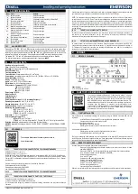 Preview for 6 page of Emerson Dixell XR70CHC Installing And Operating Instructions