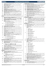 Preview for 4 page of Emerson DIXELL XR77CHC Installation And Operating Instructions Manual