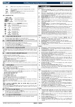 Preview for 2 page of Emerson Dixell XRB06CH Installing And Operating Instructions