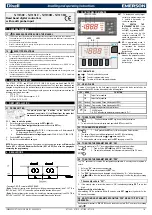 Emerson Dixell XT130C Installing And Operating Instructions preview