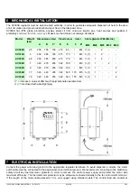 Предварительный просмотр 5 страницы Emerson Dixell XV300K Series Installing And Operating Instructions