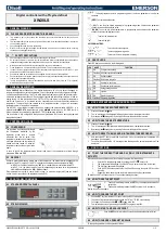 Emerson Dixell XW20LS Installing And Operating Instructions preview