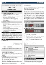 Предварительный просмотр 17 страницы Emerson Dixell XW30L - CL01 Installing And Operating Instructions