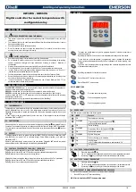 Emerson dixell XW30VS Installing And Operating Instructions preview