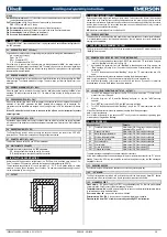 Предварительный просмотр 3 страницы Emerson dixell XW30VS Installing And Operating Instructions