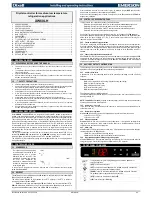 Preview for 1 page of Emerson Dixell XW60LH Installing And Operating Instructions