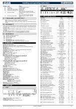 Preview for 5 page of Emerson dixell XW60LT Installing And Operating Instructions