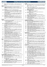 Preview for 3 page of Emerson dixell XW90LT Installing And Operating Instructions