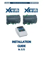 Emerson Dixell XWEB300 Installation Manual preview