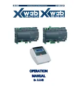 Preview for 1 page of Emerson Dixell XWEB300 Operation Manual