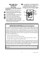 Preview for 12 page of Emerson DUNNINGTON CF3100AGW00 Owner'S Manual