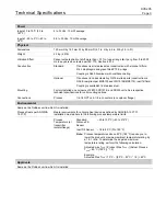 Предварительный просмотр 3 страницы Emerson DVS205 Technical Specifications