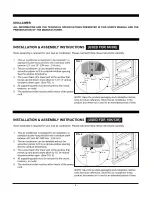 Предварительный просмотр 6 страницы Emerson EARC10RE1 Operating Instructions Manual