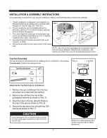 Предварительный просмотр 8 страницы Emerson EARC5RD1 Owner'S Manual