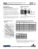 Preview for 1 page of Emerson Easy Heat TSR Series Application Manual