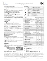 Preview for 2 page of Emerson EC1-233 Operating Instructions