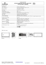 Preview for 5 page of Emerson EC3-X32 Operating Instruction