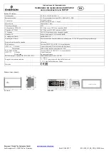 Preview for 20 page of Emerson EC3-X32 Operating Instruction