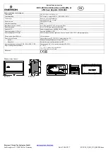 Preview for 12 page of Emerson EC3-X33 Operating Instruction