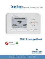 Emerson EE542-1Z Installation Manual предпросмотр