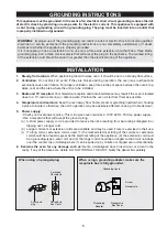 Preview for 6 page of Emerson EM034AMN Owner'S Manual