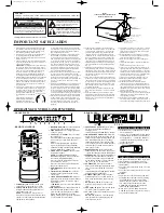 Preview for 2 page of Emerson Emerson EPT427 Owner'S Manual