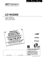 Preview for 1 page of Emerson Emerson LD195EMX Owner'S Manual