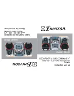 Emerson EMMC35881 Instruction Manual preview