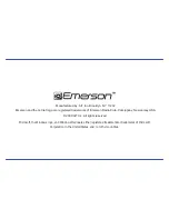 Preview for 25 page of Emerson EMP3550-4 User Manual