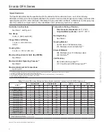 Предварительный просмотр 2 страницы Emerson Enardo DFA Series Instruction Manual