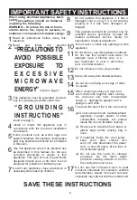 Preview for 3 page of Emerson ER105001 Owner'S Manual