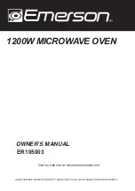 Emerson ER105003 Owner'S Manual preview