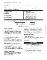 Preview for 2 page of Emerson ES-805 Series Instruction Manual