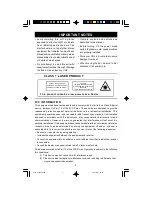 Предварительный просмотр 4 страницы Emerson ES11 Owner'S Manual