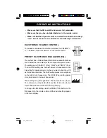 Предварительный просмотр 10 страницы Emerson ES11 Owner'S Manual