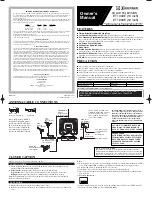 Preview for 1 page of Emerson ET1333E, ET1933E Owner'S Manual