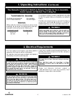 Preview for 4 page of Emerson EUCLID CF500AP00 Instructions Manual